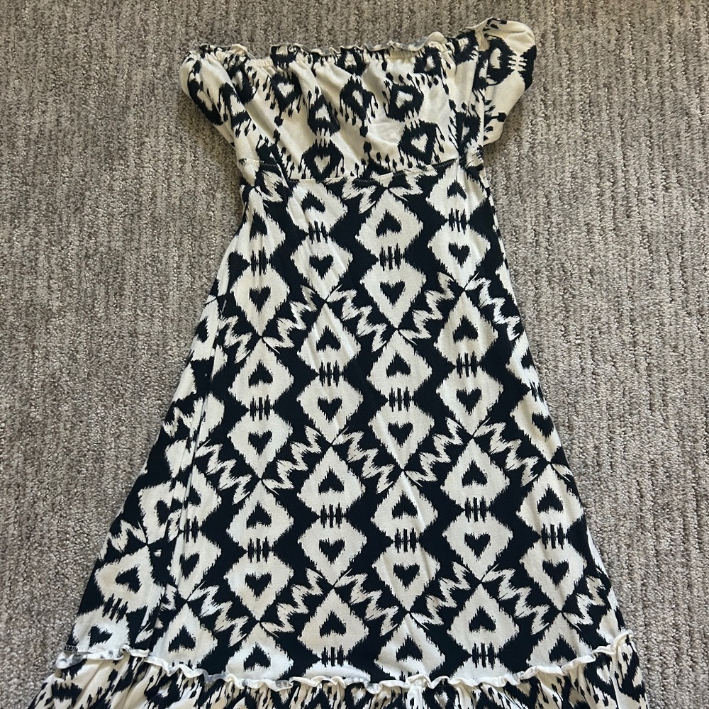 Summer strapless  dress